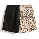 Men Leopard Shorts