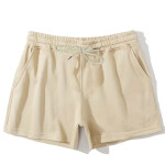 Plain Color Cotton Shorts