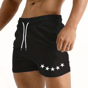 Men 5 Stars Shorts