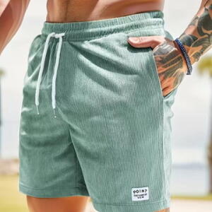 Men Corduroy Shorts