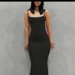 Casual Lounge Body Con Maxi Dress