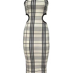 Stripe Elegant Bodycon Dress